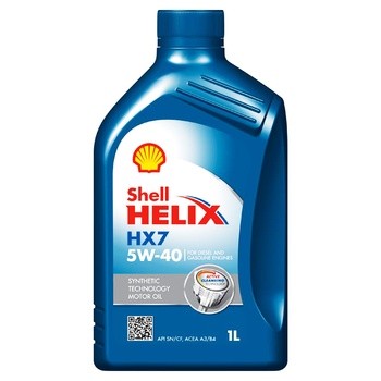 Моторное масло Shell Helix HX7 5W-40 1л
