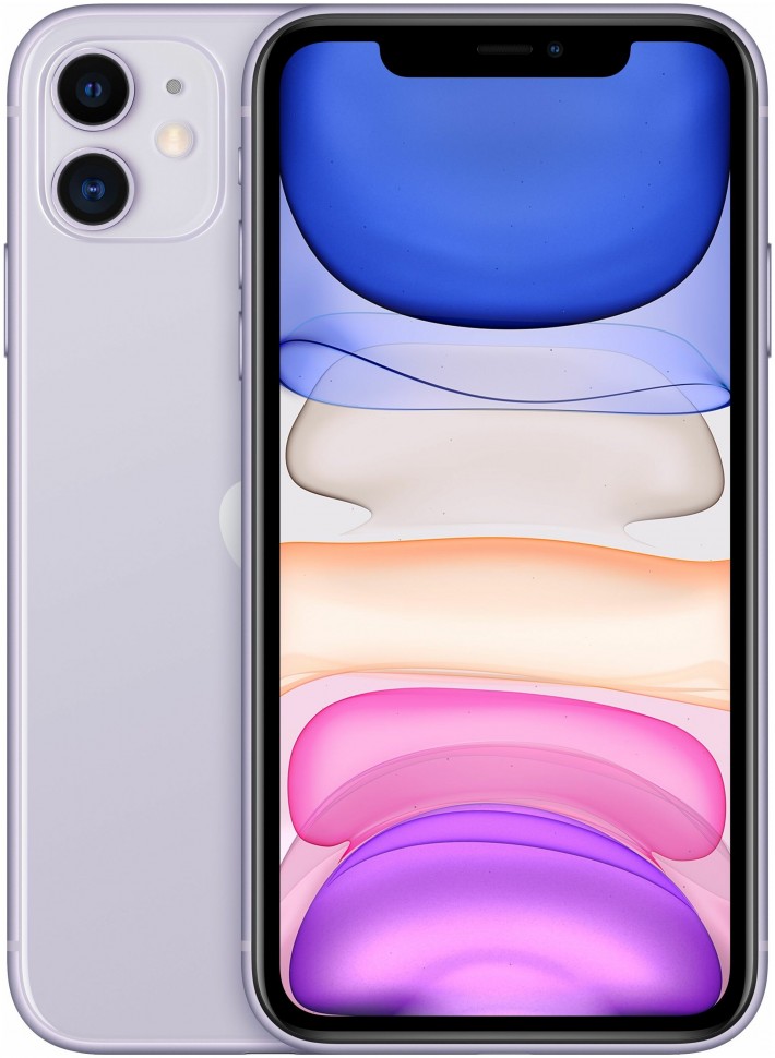 Смартфон Apple iPhone 11 64GB, фиолетовый, Slimbox