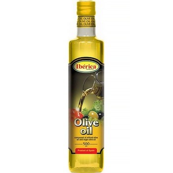Масло оливковое Iberica рафинированное 100% 500мл