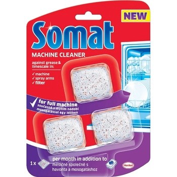 Очиститель полного цикла для посудомоечных машин Somat 3 шт х 20 г