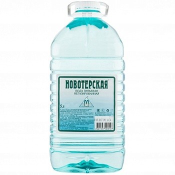 Минеральная вода Новотерская горная 5 л