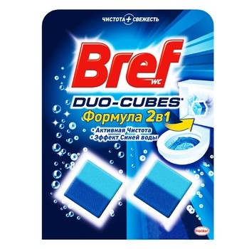 Средство для унитаза Bref Aktiv Cleaning cubes 100г