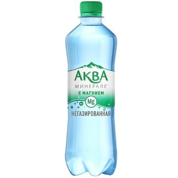 Вода с Магнием питьвая негазированная Aqua Minerale 500 мл
