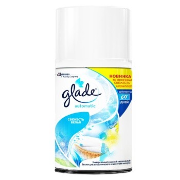 Освежитель воздуха Глейд (glade) Сменный блок automatic свежесть белья 269мл