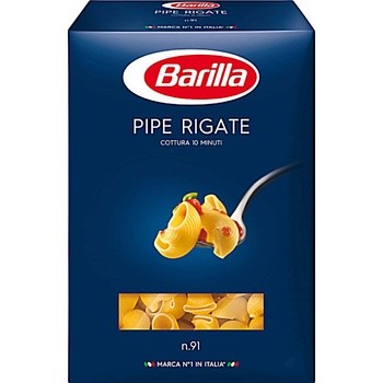 Макароны Pipe Rigate n.91Barilla 450 гр