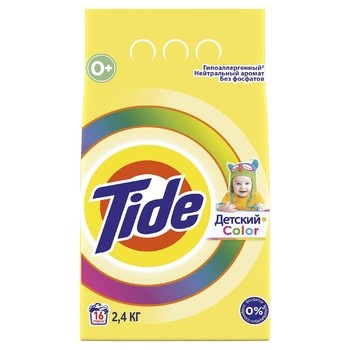 Порошок стиральный Tide Детский Color автомат 2.4кг