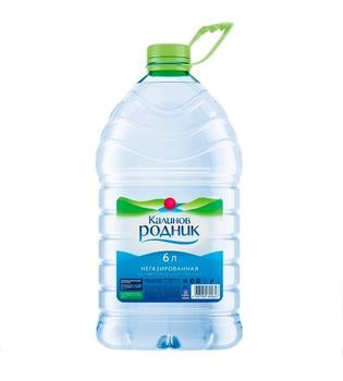 Вода питьевая Калинов Родник артезианская негазированная 6л