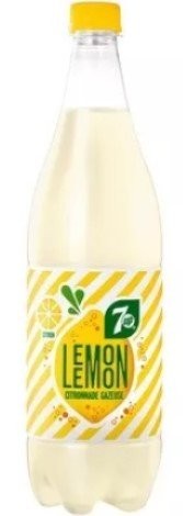Искрящийся лимонад сильногазированный 7-UP Lemon 1 л